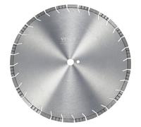 VEVOR 18in/450mm Concrete Diamond Saw Blade, 0.47in/12mm Slanted Teeth, Universal 1in/25.4mm Center Hole, for Concrete, Tiles, Bricks, Marble, Stone
