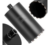 VEVOR Diamond Core Drill Bit Diameter 203mm Drilling Depth 356mm High Precision Welding Technology Wet Diamond Core Drill Bit for Reinforced Concrete, Brick