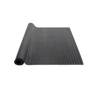 VEVOR Diamond-Plate Rubber Flooring Roll, 3 mm x 4 ft x 10 ft Garage Floor Mat, SBR Rubber Garage Flooring Roll, Easy to Clean, Diamond Plate Rubber M