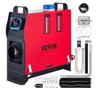 VEVOR Diesel Air Heater, 8 kW DC12-24V, Fast Heating Diesel Parking Heater with Remote Control and Blue LCD Switch, Low Noise, Pre-Heating Function, for RV, Truck, Camper, Van, Boat and Trailer