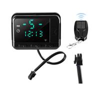 VEVOR Diesel Air Heater Controller, DC5V Universal Diesel Air Heater Controller Thermostat Switch, Parking Heaters Controllers with LCD Display and Remote Control, Fits for 2KW/5KW/8KW Diesels Heaters