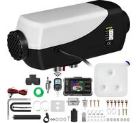VEVOR Diesel Heater 12V Diesel Air Heater PLANAR 8KW Parking Remote Control with LCD Switch for Car Trucks Motorhome Boat Bus CAN Black & White