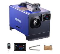 VEVOR Diesel Heater, 8KW, DC 12V/24V, All in One Portable Diesel Air Heater with Remote Control and LCD Display, Fast Heating Low Noise, 5 L Fuel Tank for Vehicles, RVs, Vans, Tractors and Trucks
