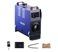 VEVOR Diesel Heater, 8KW, DC 12V/24V, All in One Portable Diesel Air Heater with Remote Control and LCD Screen, Fast Heating Low Noise, 5 L Fuel Tank for Vehicles, Vans, RVs, Campers, and Trucks