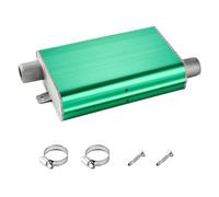 VEVOR Diesel Heating Silencer Exhaust Silencer Set with 2 Clamps & Screws, Aluminium Alloy, Auxiliary Heater Noise Reducer for 2 kW / 5 kW / 8 kW Auxiliary Heater