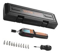VEVOR Digital Torque Screwdriver, 0.64 cm Drive Screwdriver Torque Wrench, Electrician Torque Screwdriver with LCD, 0.30-7.98 N·m Torque Range, 0.01 N