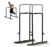 VEVOR Dip Bars Dip Stand Station 440 lbs Adjustable Height for Strength Training