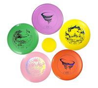 VEVOR Disc Golf Set, 5 PCS Beginners Flying Discs, Disc Golf Starter Set for Full-Body Strength Training, with Putter, Mid-Range, Driver, Mini Marker, PDGA Approved for Outdoor Backyard, Lawn, Beach