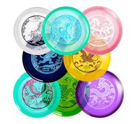 VEVOR Disc Golf Set, 8 Pack Disc Golf Starter Set, Beginners Flying Discs for Full-Body Strength Training, with Putter, Mid-Range, Driver, PDGA Approved, for Outdoor Backyard, Lawn, Beach, and Park