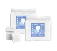 VEVOR Disposable Male Dog Diapers, Super Absorbent Dog Wraps, 360 ° Leak-Proof Belly Bands with Wetness Indicator for Doggies in Heat, Training, Incontinence - XS, 96 Count (2 Packs of 48)