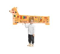 VEVOR Dog Activity Busy Board Wall 12 Wall Activities Board Montessori Sensory Wall Panel for Kids 3-12 Years Sensory Wall Activity Board Ide