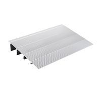 VEVOR Door Threshold Ramp, 4" Rise, 800 lbs Load Capacity, Door Ramp for Wheelchairs, Aluminum Threshold Ramp for Doorways, Adjustable Modular Threshold Ramp for Wheelchairs, Scooters, Power Chairs