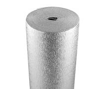 VEVOR Double Reflective Insulation Roll, Foam Core Radiant Barrier, 3.2 mm 48 in x 50 ft, Double-Sided Aluminum Foil EPE Foam Heat Reflective Shield, Thermal Insulation Roll for Window RV Roof