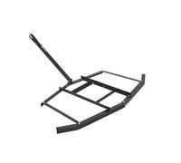 VEVOR Drag Harrow, 66" Width Tow Behind Drag Harrow, Q235 Steel Driveway Grader with Adjustable Bars & Pin Hitch, Support up to 50 lbs, Tractor Driveway Harrow for ATVs, UTVs, Garden Lawn Tractors