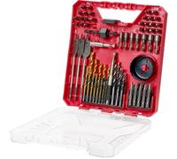 VEVOR Drill Bit Set, 70 Pieces Drill and Driver Bit Set, Screwdriver Bit Set Suitable for Wood Metal Cement Drilling and Screw Driving, Drill Bit Sets Combo Kit Assorted in Organized Carrying Case