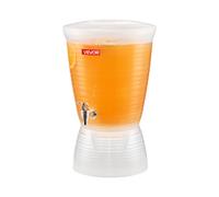 VEVOR Beverage Dispenser, 10L Drink Dispenser for Parties, Plastic Juice Dispensers with Spigot Ice Chamber, Iced Tea Lemonade Juice Water Dispensers, for Restaurants, Hotels, Parties