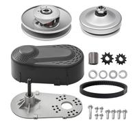 VEVOR Drive Clutch, 2-8HP Engine, 2000 RPM High-Strength Drive Clutch with Asymmetric Designed Wheels & Robust Rubber Belt, Sturdy & Durable Clutch wi