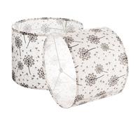 VEVOR Drum Lamp Shade 2 Set, 13 in Top x 13 in Bottom x 10 in High, Medium Drum Linen Lampshade, Replacement Lamp Shade for Table Lamps Floor Lamps, Easy Assembly Required (Light Dandelion Pattern)