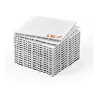 VEVOR Dryland Tiles for Hockey Floor Mat, 12 x 12 in 15 Pcs Interlocking Versatile Training Surface, Dance Floor Tiles, Hockey Training Equipment Board for Shooting (Ash Gray, 15 sq. ft/Box)