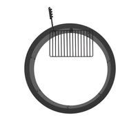 VEVOR Durable Fire Pit Ring Heavy Duty Steel for Camping Bonfires Fire Pit in Black | Size: Medium VEVOR Black M