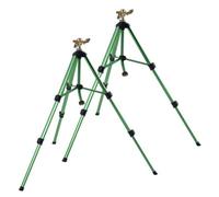 Vevor Durable Impact Sprinkler Set With Brass Head And Adjustable Tripod For 360 Degree Yard Irrigation