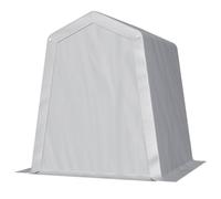 VEVOR Durable Outdoor Storage Shed 6 x 6 ft Waterproof Canopy Grey VEVOR Grey