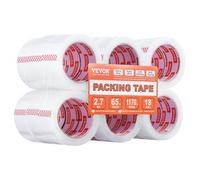 Vevor Durable Packing Tape 1.88 Inches X 65 Yards Heavy Duty 18 Rolls