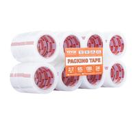 Vevor Durable Packing Tape 24 Rolls 1.88 Inches X 65 Yards 2.7 Mil Heavy Duty