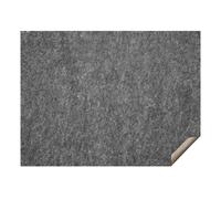 Vevor Durable Slip-Resistant Rug Pad 9' X 12' 1/4" Thick Dual Surface Gray Polyester Felt + Latex