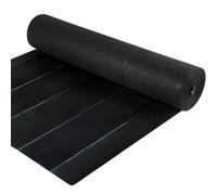 Vevor Durable Weed Barrier Fabric 4Ft X 300Ft Heavy Duty Landscape Mat For Garden Patio Black