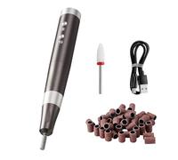 VEVOR Electric Nail Drill 30000RPM Variable Speed Manicure Pedicure Polisher with 50 Sanding Bands E-Nail Cutter for Dead Skin Removal, Smooth Nail Surface