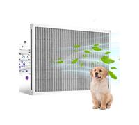 VEVOR Electrostatic Air Filter, 16x25x1 inch Washable & Reusable Aluminum AC/HVAC Furnace Filter, MERV 8 Long Lifetime, Healthier Home or Office (Actual Size: 15.5 x 24.65 x 0.82 in)