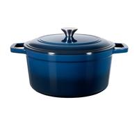 VEVOR Enameled Cast Iron Dutch Oven, 5.7L Pot with Lid and Dual Handles, Heavy-Duty Durable Cookware Pan, Oven Induction Compatible up to 260 ℃, for B