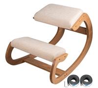 VEVOR Ergonomic Kneeling Chair 99.8 kg Load Capacity Kneeling Posture Desk Chair Stool with Hip Cushion Kneeling Ergonomic Stool for Home Office Good