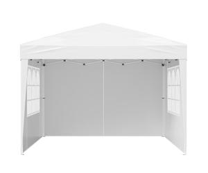 Vevor Evor 10X10 Ft Pop Up Canopy, Instant Gazebo With 3 Sidewalls & 2 Windows, Height Adjustable Shelter