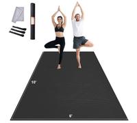 VEVOR Exercise Mat Non Slip Yoga Mat Gym Fitness Pilate Workout Mat (3x1.8 m)