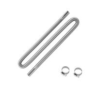 VEVOR Exhaust Hose, 58.7 inch Stainless Steel Exhausts Hose, Diesel Heater Flexible Exhaust Pipe with 2 Hose Clamps, Exhausts Hoses Kit Diesel Heater Accessories for 2KW 5KW 8KW Diesels Heaters