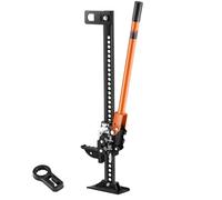 VEVOR Farm Jack, 86 cm Utility High Lift Farm Jack, 3.18 Ton Capacity Ratcheting Off Road Utility Jacks, Heavy-Duty Lift Jacks with 130.1-711.2 mm Lifting Range for Tractor, Truck, SUV