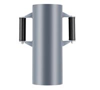 VEVOR Fence Post Driver, Heavy Duty T Post Driver with Handles, Metal Manual Pounder Rammer for U-Channel,Wooden Fence, Fits T-Posts with Inner Diameter up to 6.1in,Ideal for Farm, Garden, Yard