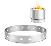 VEVOR Fire Pit Stand for Solo Stove Bonfire, 68.6 cm Smokeless Fire Pit Ring, Stainless Steel Fireplace Stove Ranger Support Frame Accessory, Portable Outdoor Camping Holder Tools for Fireplace