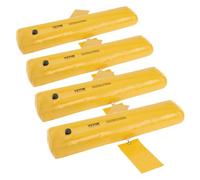 VEVOR Flood Barriers, Sandbag Alternative Flood Bags 4 Pack, Flood Barrier for Home, Water Barriers for Flooding, Doorway, Driveway(4FTx6in)