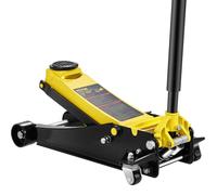 VEVOR Floor Jack, 4 Ton Low Profile Floor Jack, Heavy-duty Steel Racing Floor Jack with Dual Pistons Quick Lift Pump, Floor Jack Lifting Range 3.35"-19.69"