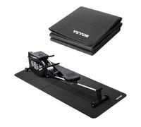 VEVOR Foldable Walking Pad Treadmill Mat, 6 mm Thick, 610x1730 mm Exercise Equipment Mat for Elliptical on Carpet Hardwood Floor, High Density PVC Floor Protector, Waterproof and Non-slip for Home Gym
