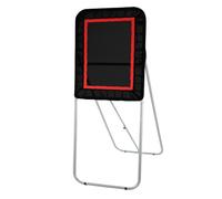 VEVOR Folding Lacrosse Rebounder for Backyard, 3x4 Ft Volleyball Bounce Back Net, Pitchback Throwback Baseball Softball Return Training Screen, Adjust