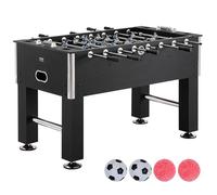 VEVOR Foosball Table, 55 inch Standard Size Foosball Table, Indoor Full Size Foosball Table for Home, Family, and Game Room, Soccer with Foosball Table Set, Includes 4 Balls and 4 Cup Holders