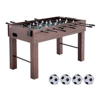 VEVOR Foosball Table, 55 inch Standard Size Foosball Table, Indoor Full Size Foosball Table for Home, Family, and Game Room, Soccer with Foosball Tabl