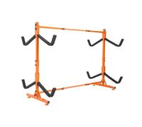 VEVOR Freestanding Kayak Storage Rack, Kayak Stand for 4 Kayak Canoe Paddleboard, Heavy-duty Steel Kayak Hanger Holder with Padded Arms and Adjustable Width, 220LBS Max Load, for Indoor Outdoor Garage