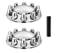 VEVOR Front Axle Cover Combo Kit ABS Lug Nut Covers with Nut Cover Tools