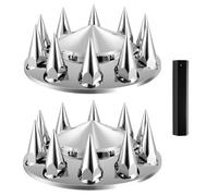 VEVOR Front Axle Cover Combo Kit ABS Lug Nut Covers with Nut Cover Tools