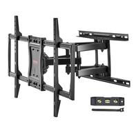 VEVOR Full Motion TV Mount Fits for Most 37-75 inch TVs, Swivel Tilt Horizontal Adjustment TV Wall Mount Bracket with 4 Articulating Arms, Max VESA 600x400mm, Holds up to 132 lbs